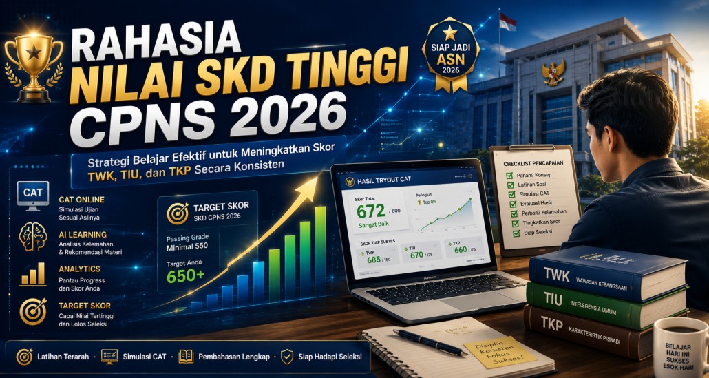 Rahasia Peserta Berprestasi: Cara Meningkatkan Nilai SKD CPNS 2026 Secara Konsisten